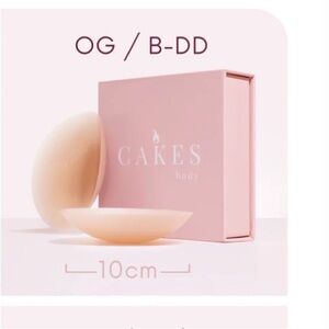 🎂NWOT Cakes Plus 100% Silicone Grippy Nipple Covers | CakesBody | Honey 🍯 OG
